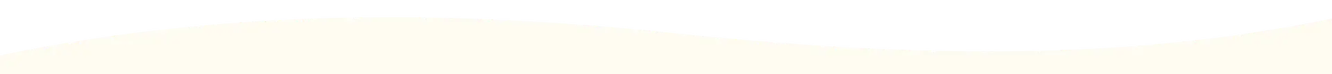 Dekorative Welle in Creme