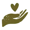 Icon Hand mit Herz