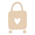 Icon Tasche mit Herz